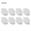 Unique Bargains Microfiber Jewelry Pouch Bag Gift Necklace Earrings Organizer with Tie - 3 of 4