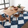 Whashable Runner Rugs for Hallway Runner Washable Kitchen Rugs Non Slip Modern Checkered Carpet Farmhouse Soft Contemporary Low Pile Carpet - 4 of 4