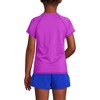Lands' End Kids Slim Short Sleeve Crew Neck UPF 50 Swim Rash Guard - 2 of 3