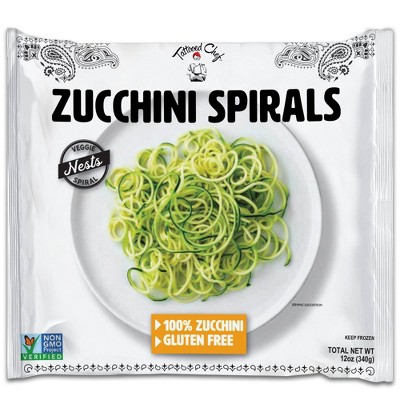 Tattooed Chef Frozen Zucchini Spirals - 12oz