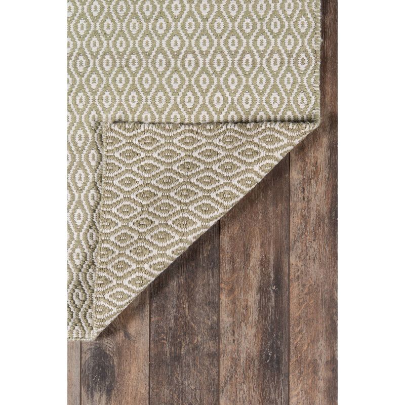 Newton Davis Hand Woven Recycled Plastic Indoor/Outdoor Rug Green - Erin Gates by Momeni, 6 of 11