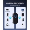 Itopfox Bluetooth Receiver for Car, Noise Cancelling 3.5mm AUX Adapter, Wireless Audio Receiver for Home Stereo/Wired Headphones, Hands-Free Call - 2 of 4