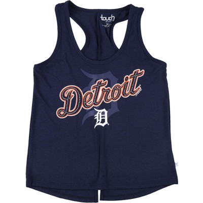 Touch by G-III Womens Detroit Tigers Split Racerback Tank Top