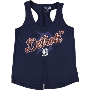 Touch by G-III Womens Detroit Tigers Split Racerback Tank Top - 1 of 2