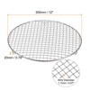 Unique Bargains Stainless Steel Round Cross Wire Barbecue Grill with Legs - 2 of 4