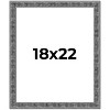 PosterPalooza | Distressed Black Picture Frame - UV Acrylic, Foam Board Backing, Hanging Hardware - 2 of 4