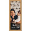 PosterPalooza | 16x40 Museum-Quality Picture Frame, UV Resistant Acrylic, Foam Board Backing, Available in 4 Finishes - 2 of 4