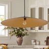 Dewdrop 31.5 Inch Extra Large Modern Black Pendant Light, Farmhouse Industrial Dome Shade Hanging Fixture - 3 of 4