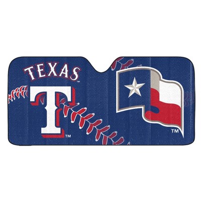 MLB Texas Rangers Windshield Sun Shade