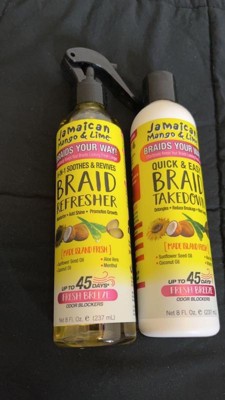 Braid Takedown & Review of the New Jamaican Mango and Lime Braids Your Way  Line in 2023