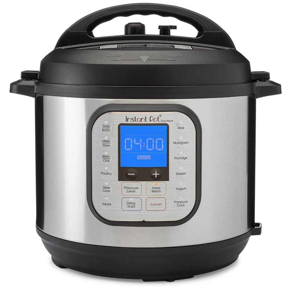 Instant Pot Duo Nova 6 quart 7-in-1 One-Touch Multi-Use Programmable Pressure Cooker with New Easy Seal Lid &amp;#8211; Latest Model