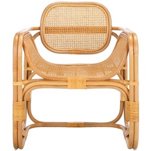 Nadie Rattan Accent Chair - ACH1012 - Safavieh - 1 of 4