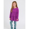 RuffleButts Baby Girls Knit Ruffle Tiered Tunic - 3 of 4