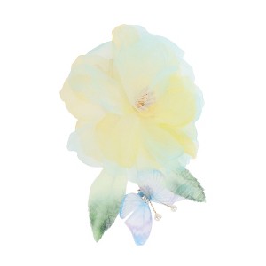 Unique Bargains Flowers Pattern Hair Clip 4.92"x3.94" 1 Pc - 1 of 4