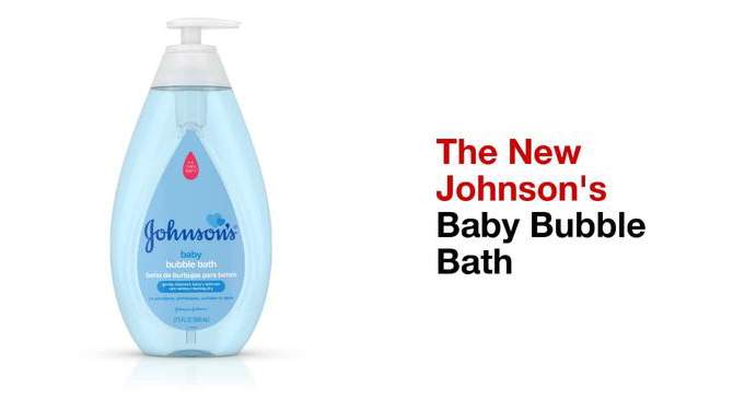 Johnson&#39;s Baby Bubble Bath Citrus Sceneted - 13.6 fl oz, 2 of 14, play video