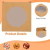 Unique Bargains Bakery Candy Jewelry Soap Display Kraft Mini Gift Boxes 16 Pcs - 3 of 4