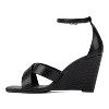Fashion To Figure Women's Marcie Wedge Heels - Wide Width - 3 of 4