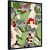 Amanti Art Zebra Harem by Uma Gokhale Framed Canvas Wall Art - 2 of 4