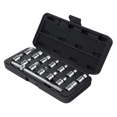 Drain Plug Sump Key Set Gearbox Axle Repair Oil Change Kit 3/8" Drive 12pcs Set 