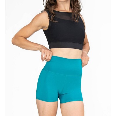 Women's Recycled Poly Dance Shorts - Body Wrappers