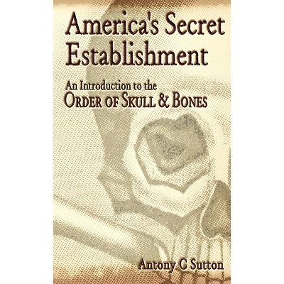 America's Secret Establishment - by  Antony C Sutton (Paperback)