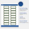 Avery Labels, 1" x 2-5/8", Gold-Teal Berries, Matte, 160ct - 3 of 4