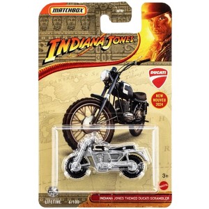 Matchbox Indiana Jones Themed Ducati Scrambler New 2024 - 1 of 2