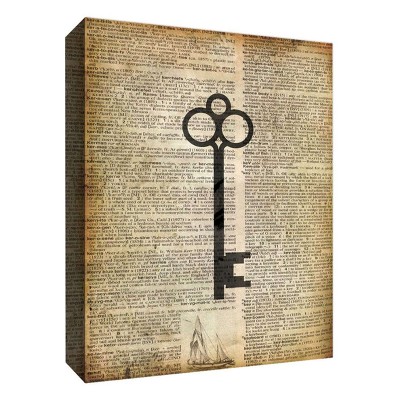 11" x 14" Knowledge Key Decorative Wall Art - PTM Images