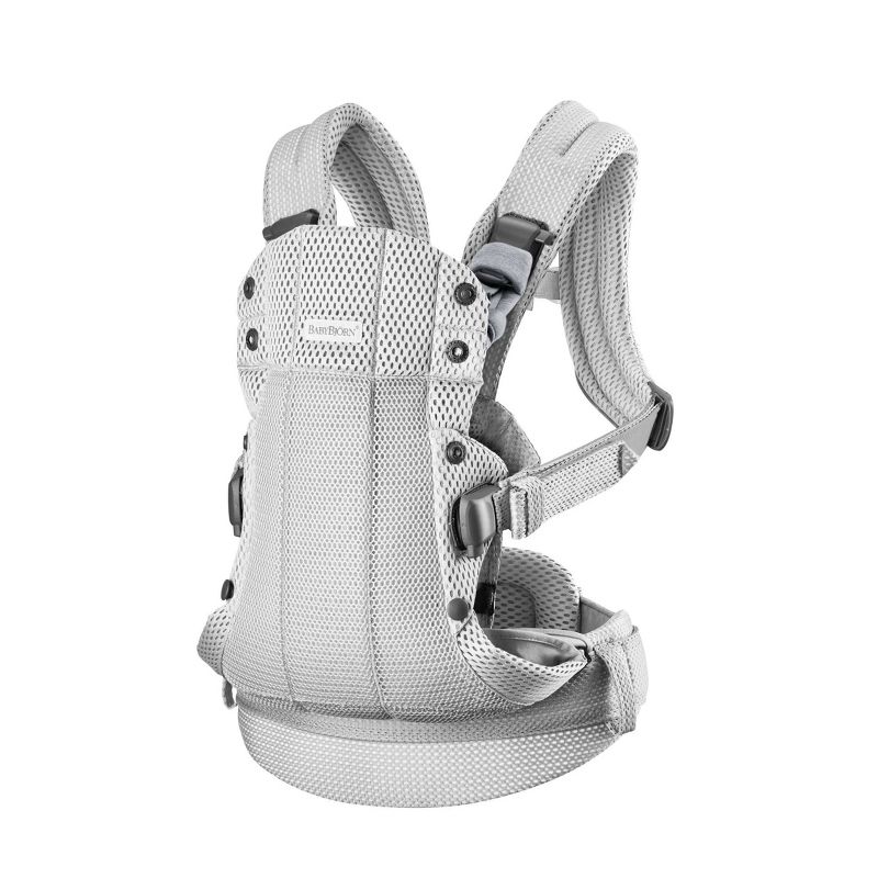 BabyBjorn Carrier Harmony in 3D Mesh - Silver, 1 of 12