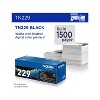 Brother TN229 Black Standard Yield Toner Cartridge (TN229BK) TN229BL - 4 of 4