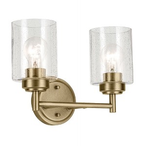 Kichler Lighting Winslow 2 - Light Vanity in  Natural Brass - 1 of 1