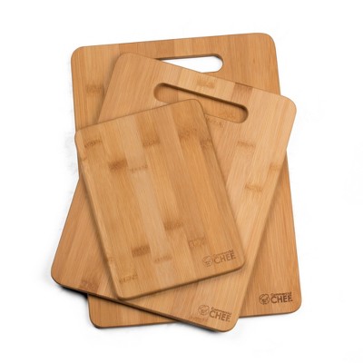 Bambusi Bamboo Cutting, Chopping and Serving Board Medium 12.5 x 9 inch Antibacterial