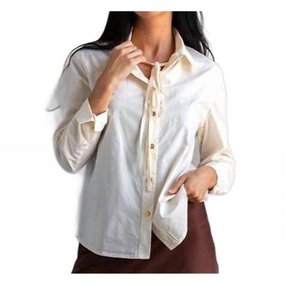Women's Secretariat Poplin Shirt - Care Tucker