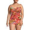 Lands' End Women's Bandeau Tankini Swimsuit Top - 4 of 4