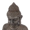 36" Magnesium Oxide Buddha Sculpture for Garden & Outdoor Decor - Olivia & May - 4 of 4