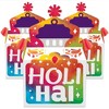 Big Dot of Happiness Holi Hai - Treat Box Party Favors - Festival of Colors Party Goodie Gable Boxes - Set of 12 - 2 of 4