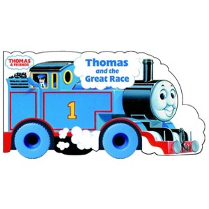 Thomas and the Great Race (Thomas & Friends) - by  W Awdry (Board Book) - 1 of 1