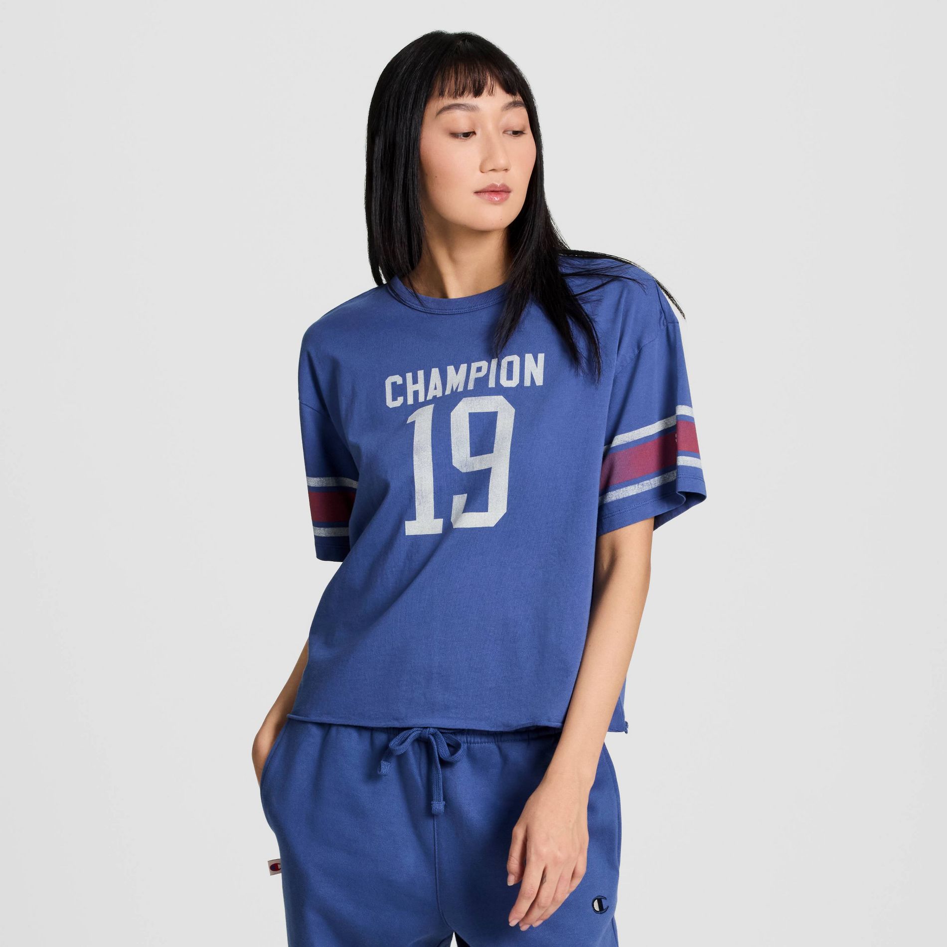 Champion Women's Short Sleeve Pullover T-Shirt