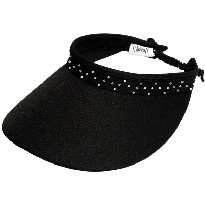 Glove It Women's Bling Crystal Coil Visor