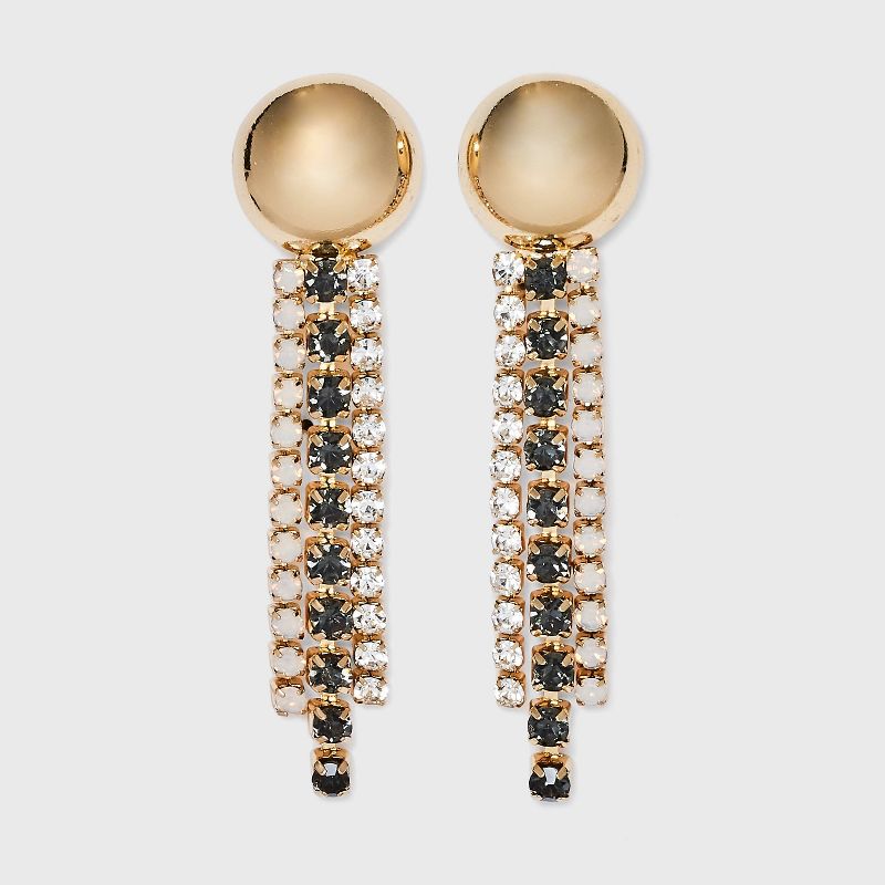 Cupchain Drop Earrings - A New Day&#8482; Gold, 1 of 5