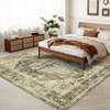 Distressed Rugs for Living Room Non-Slip Bedroom Carpet - 3 of 4