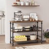 Narrow Console Table for Entryway, 43 Inch Vintage Farmhouse Sofa Side Table - 4 of 4
