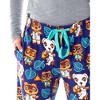 Seven Times Six Animal Crossing New Horizons Women's Allover Character Pajama Pants Blue - 4 of 4