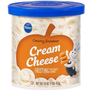 Pillsbury Creamy Supreme Seasonal Cream Cheese Frosting - 16oz - 1 of 4