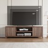 Garvee Fluted TV Stand for 80 Inch, Modern Entertainment Center with Storage, Wooden Media Cabinet with Fluted Door for Living Room - 4 of 4