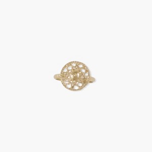 sanctuaire Dainty Filigree Ring Gold - 1 of 3