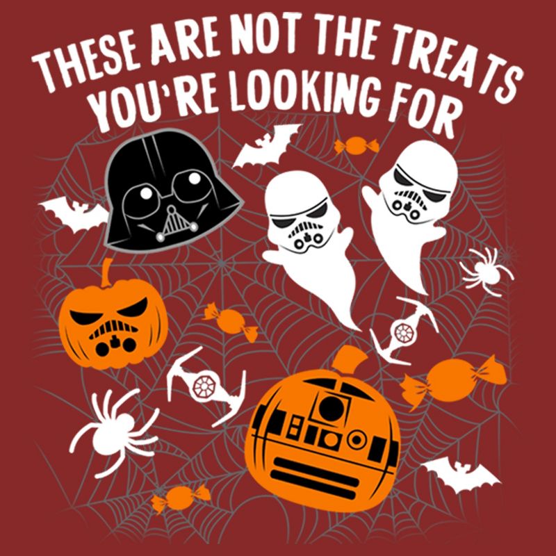 Women's Star Wars Halloween Not the Treats T-Shirt, 2 of 5