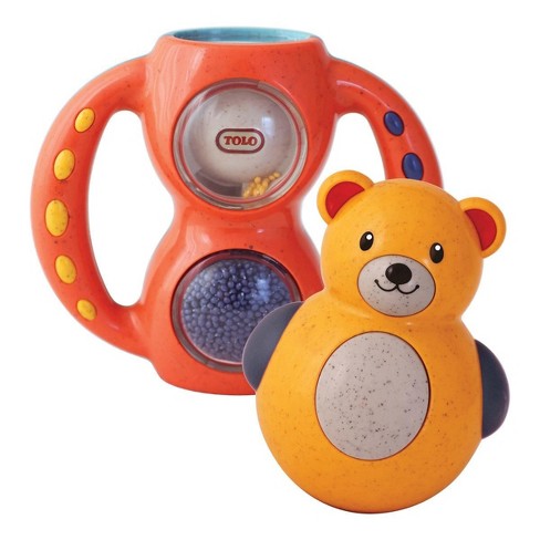 Tolo® Shaker And Roly Poly Teddy Bear Set : Target