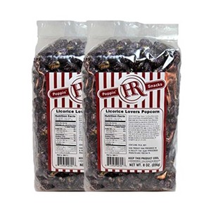 HR Poppin' Snacks 8 oz Licorice Popcorn - Pack of 2 - 1 of 4
