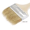 Unique Bargains Bristle Wall Treatment Tool Paint Brush with Wooden Handle 12 Pcs - 3 of 4